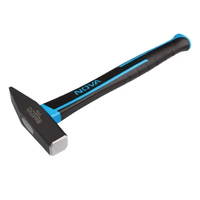 چکش معمولی 200 گرم دسته فایبر نووا مدل 2502