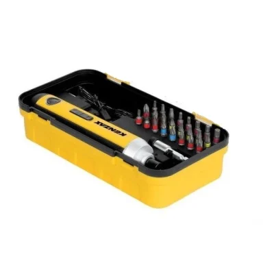 ست پیچ‌گوشتی شارژی قلمی 3.6 ولت کنزاکس مدل 8204